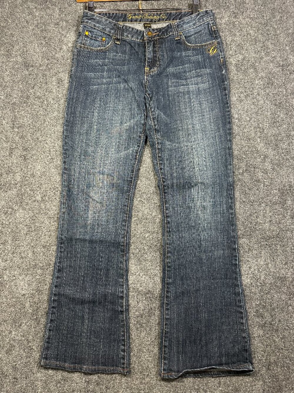 G Unit Jeans Womens 11 Bootcut Cotton Stretch Embellished Pocket